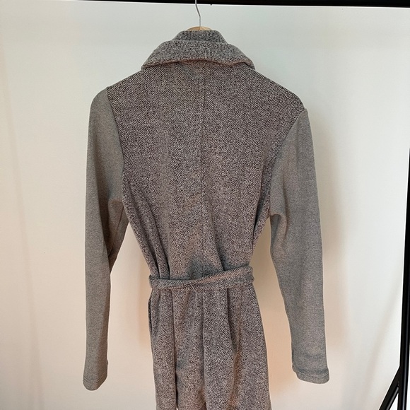 Anthropologie Dolan Northfield Belted Knit Jacket Cardigan - Gray - Picture 5 of 6